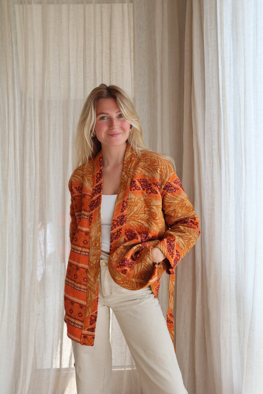 Kantha kimono NO.18